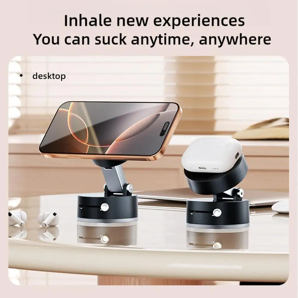 Magnetic Phone Holder with Suction Cup Foldable