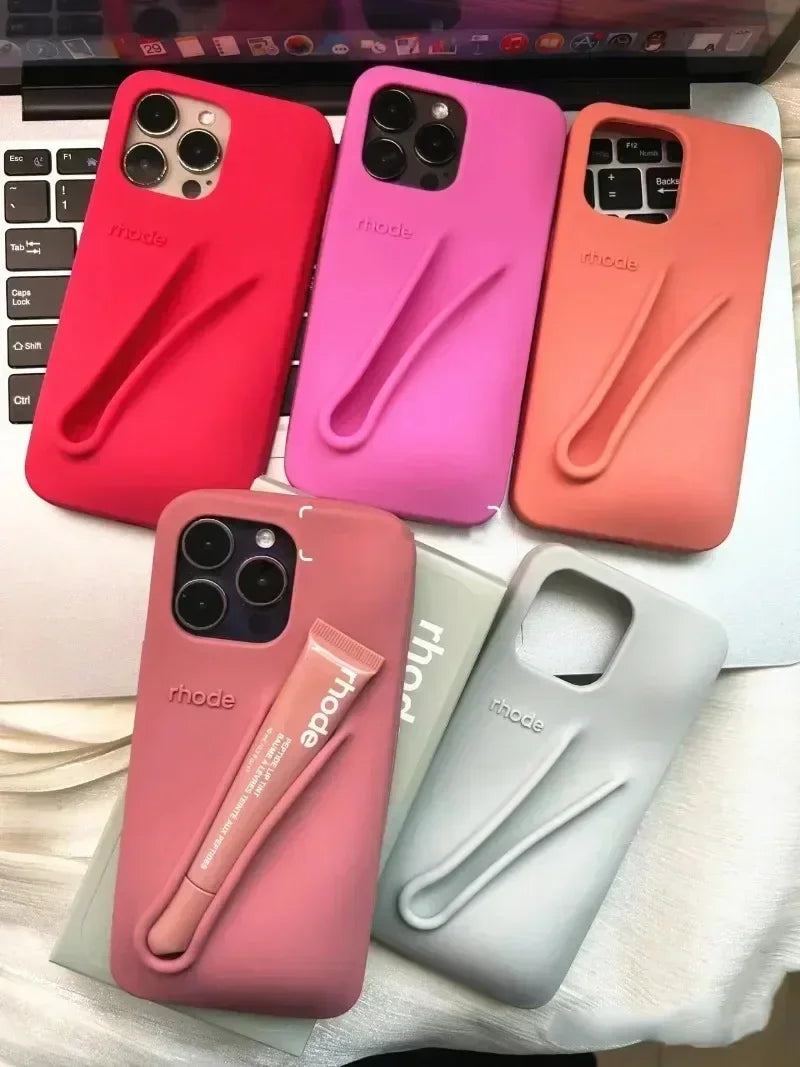 Lip Gloss Holder iPhone Case Cover