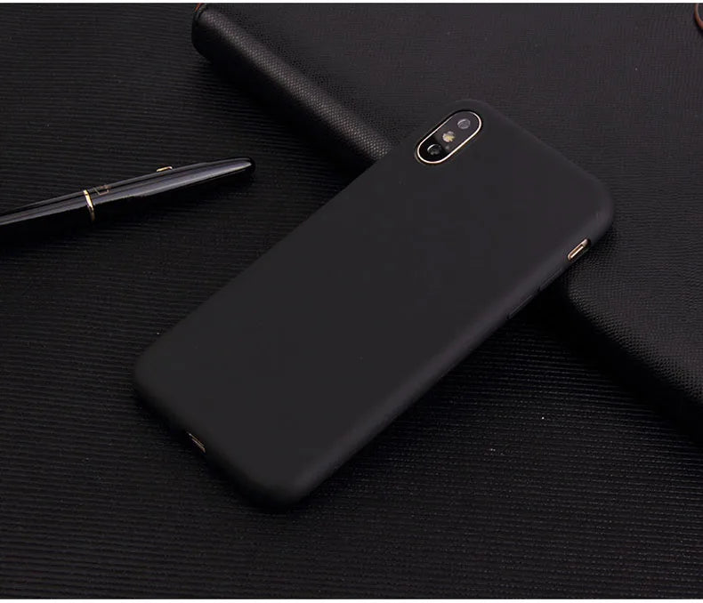 Candy Color Cover Case for iPhone X