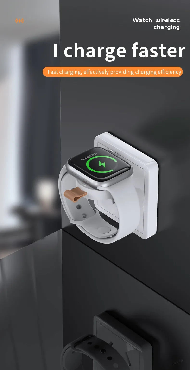 Magnetic Wireless Charging Stating For Apple Watch 3 +