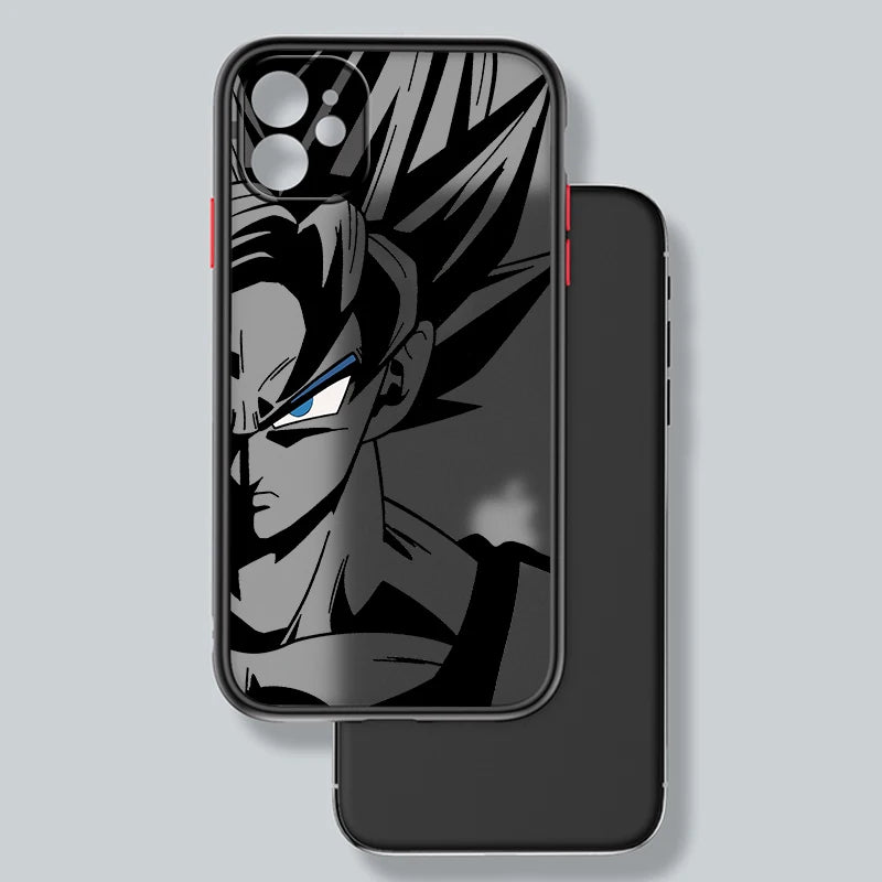 Dragon Ball Z Fans Goku Black Frosted for Apple iPhone 13 +