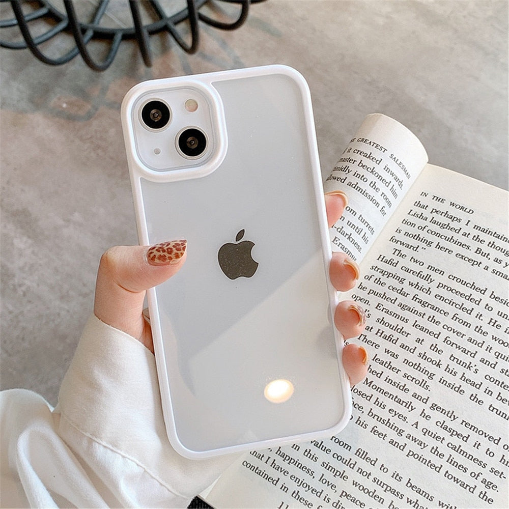 Shockproof Silicone Bumper Phone Case For iPhone 7 and up