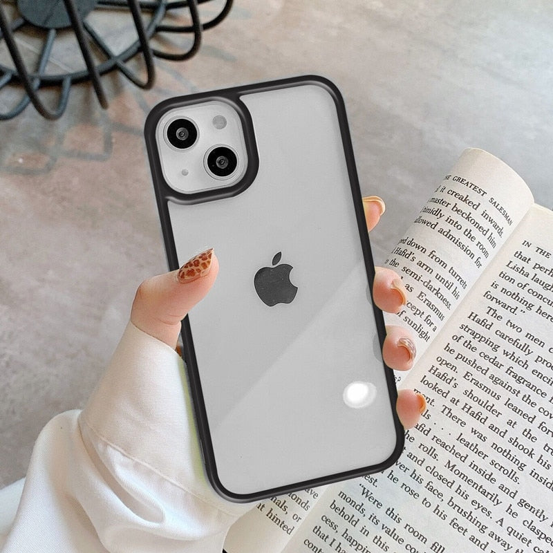 Shockproof Silicone Bumper Phone Case For iPhone 7 and up