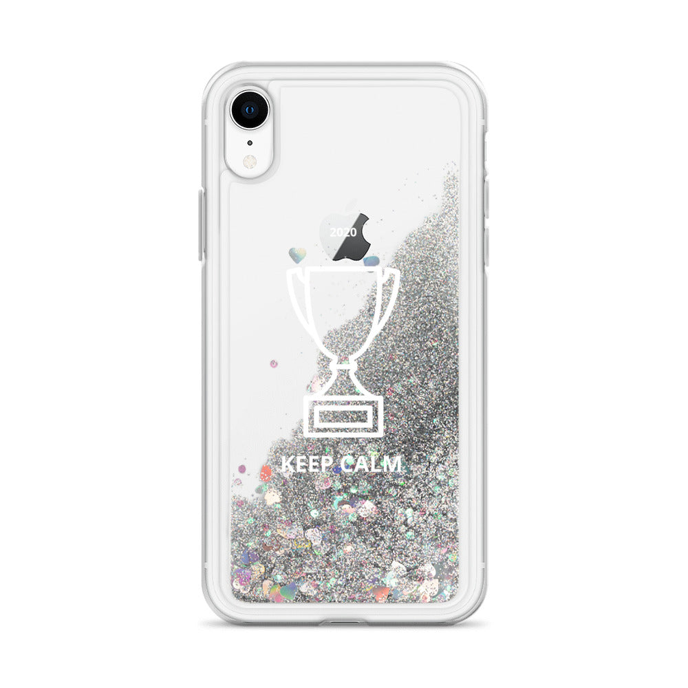 Keep Calm 2020 - Liquid Glitter iPhone Case freeshipping - Best iPhone Cases Accessories
