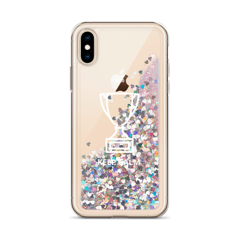 Keep Calm 2020 - Liquid Glitter iPhone Case freeshipping - Best iPhone Cases Accessories