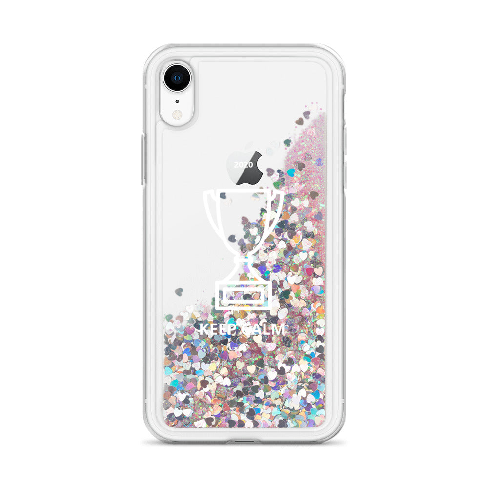 Keep Calm 2020 - Liquid Glitter iPhone Case freeshipping - Best iPhone Cases Accessories