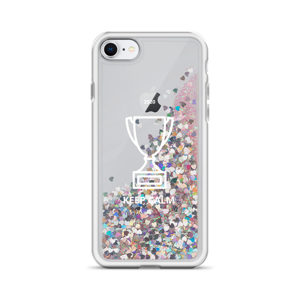 Keep Calm 2020 - Liquid Glitter iPhone Case freeshipping - Best iPhone Cases Accessories
