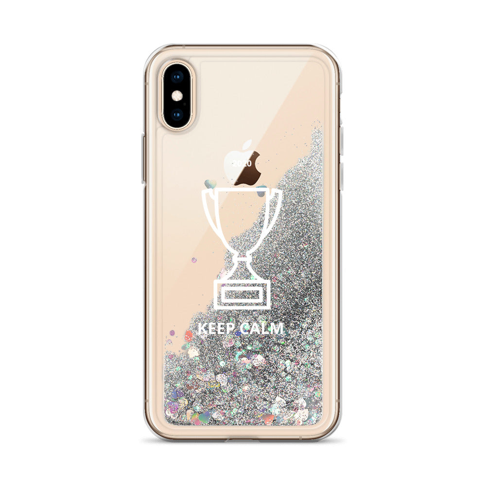 Keep Calm 2020 - Liquid Glitter iPhone Case freeshipping - Best iPhone Cases Accessories
