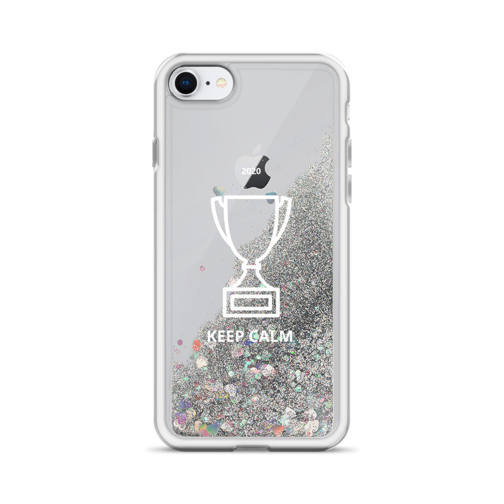 Keep Calm 2020 - Liquid Glitter iPhone Case freeshipping - Best iPhone Cases Accessories