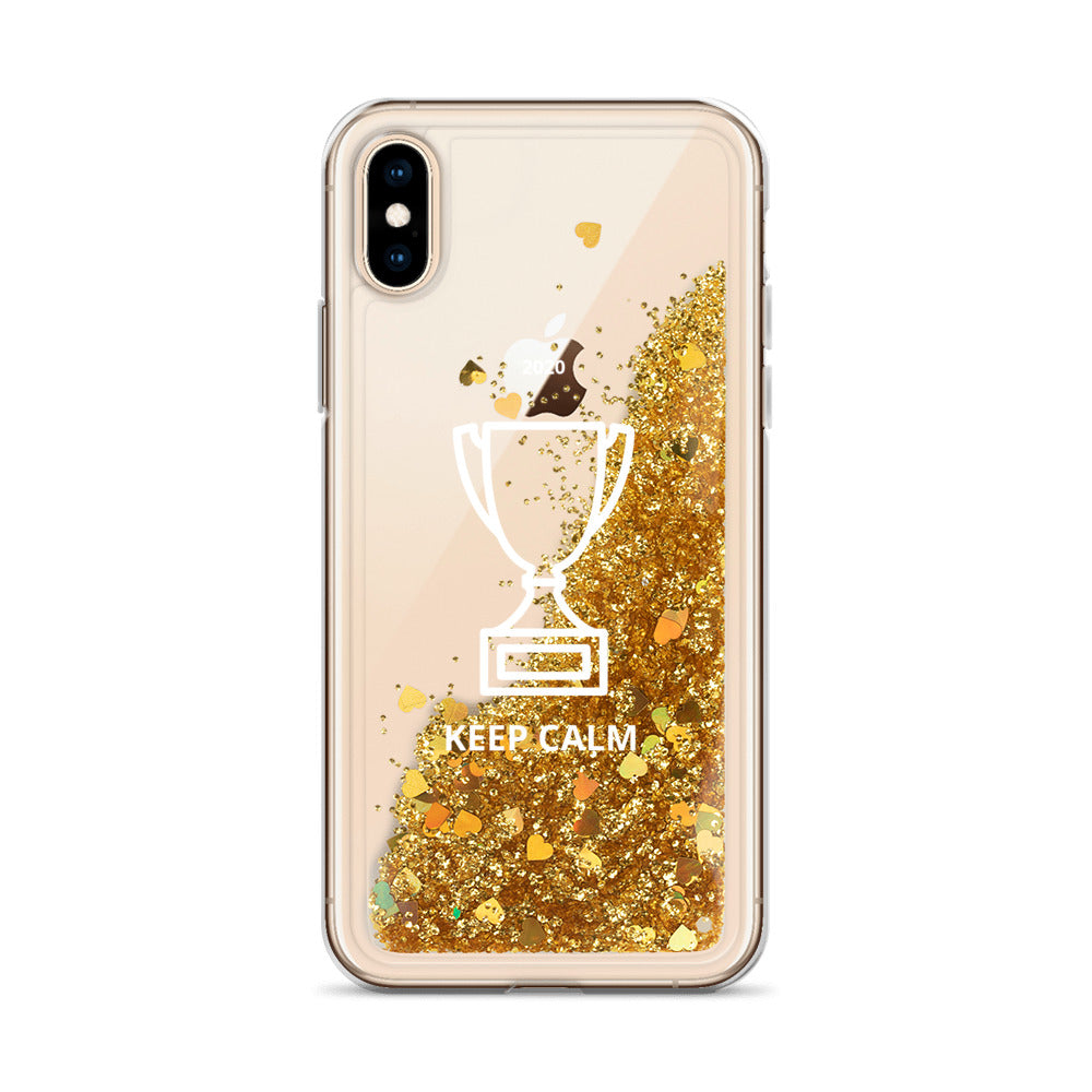Keep Calm 2020 - Liquid Glitter iPhone Case freeshipping - Best iPhone Cases Accessories