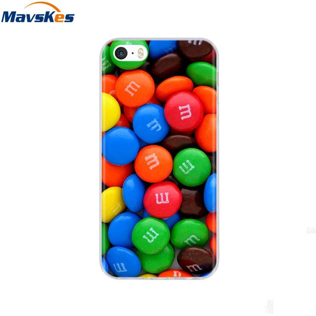 Silicone Phone Case for iPhone 5s Cases for iPhone 7 8 Cover Soft Print Cartoon Tpu Back Cover for Iphone 8 se 5 5s Pop Shell freeshipping - Best iPhone Cases Accessories