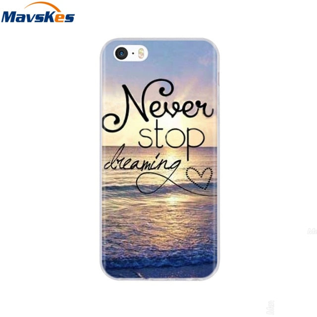 Silicone Phone Case for iPhone 5s Cases for iPhone 7 8 Cover Soft Print Cartoon Tpu Back Cover for Iphone 8 se 5 5s Pop Shell freeshipping - Best iPhone Cases Accessories