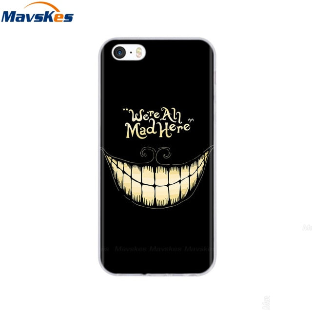 Silicone Phone Case for iPhone 5s Cases for iPhone 7 8 Cover Soft Print Cartoon Tpu Back Cover for Iphone 8 se 5 5s Pop Shell freeshipping - Best iPhone Cases Accessories