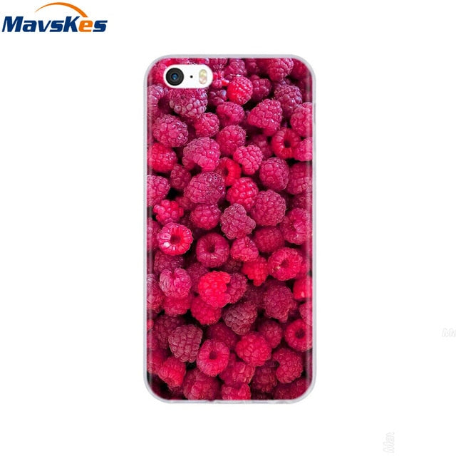Silicone Phone Case for iPhone 5s Cases for iPhone 7 8 Cover Soft Print Cartoon Tpu Back Cover for Iphone 8 se 5 5s Pop Shell freeshipping - Best iPhone Cases Accessories