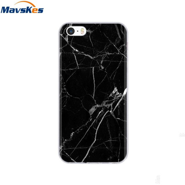 Silicone Phone Case for iPhone 5s Cases for iPhone 7 8 Cover Soft Print Cartoon Tpu Back Cover for Iphone 8 se 5 5s Pop Shell freeshipping - Best iPhone Cases Accessories