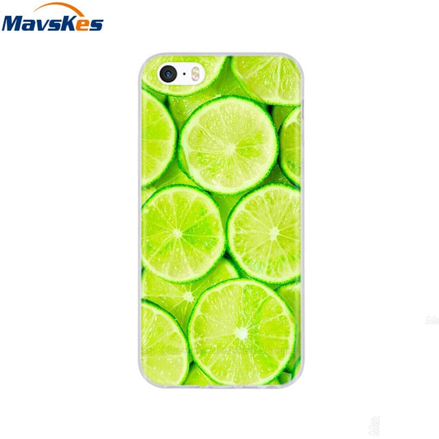 Silicone Phone Case for iPhone 5s Cases for iPhone 7 8 Cover Soft Print Cartoon Tpu Back Cover for Iphone 8 se 5 5s Pop Shell freeshipping - Best iPhone Cases Accessories