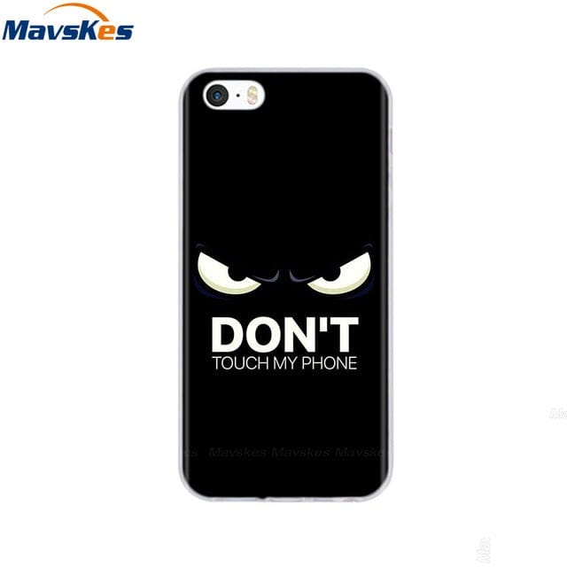 Silicone Phone Case for iPhone 5s Cases for iPhone 7 8 Cover Soft Print Cartoon Tpu Back Cover for Iphone 8 se 5 5s Pop Shell freeshipping - Best iPhone Cases Accessories