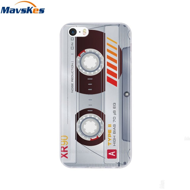 Silicone Phone Case for iPhone 5s Cases for iPhone 7 8 Cover Soft Print Cartoon Tpu Back Cover for Iphone 8 se 5 5s Pop Shell freeshipping - Best iPhone Cases Accessories