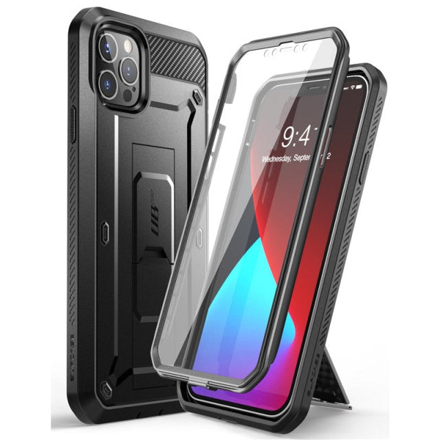 SUPCASE Full-Body Rugged Holster Cover with Built-in Screen Protector & Kickstand freeshipping - Best iPhone Cases Accessories
