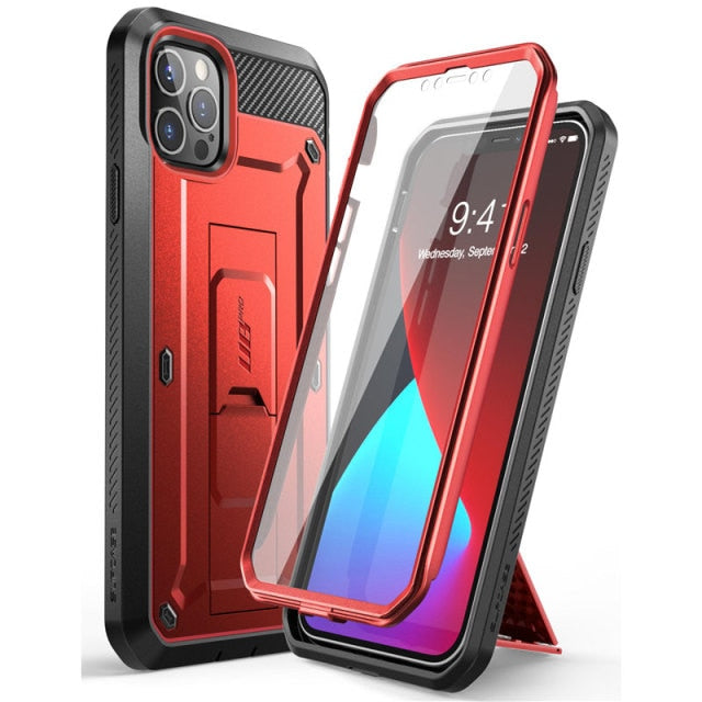 SUPCASE Full-Body Rugged Holster Cover with Built-in Screen Protector & Kickstand freeshipping - Best iPhone Cases Accessories
