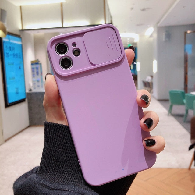 iPhone Camera Lens push and Pull Cover Case freeshipping - Best iPhone Cases Accessories