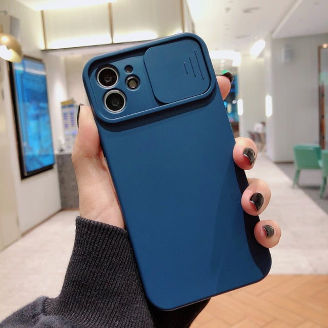 iPhone Camera Lens push and Pull Cover Case freeshipping - Best iPhone Cases Accessories
