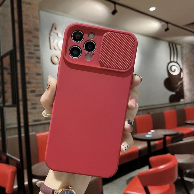 iPhone Camera Lens push and Pull Cover Case freeshipping - Best iPhone Cases Accessories