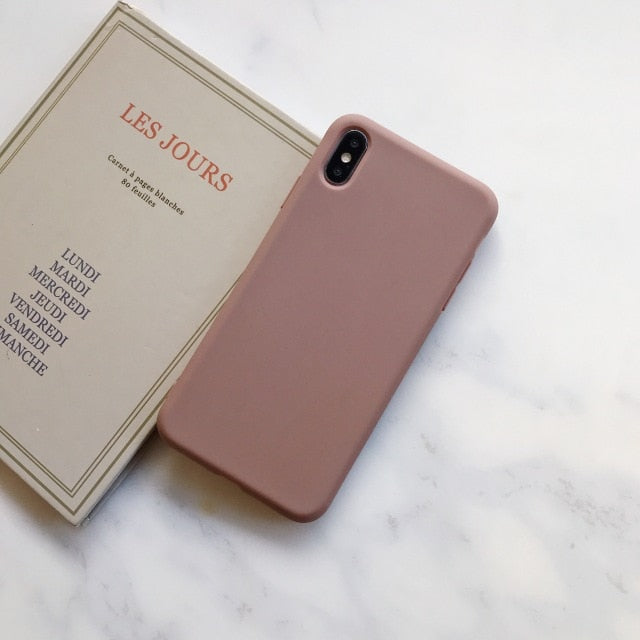 Ultra Thin Soft Candy Case for iPhone 12 and below freeshipping - Best iPhone Cases Accessories
