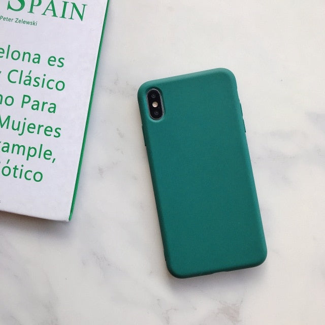 Ultra Thin Soft Candy Case for iPhone 12 and below freeshipping - Best iPhone Cases Accessories
