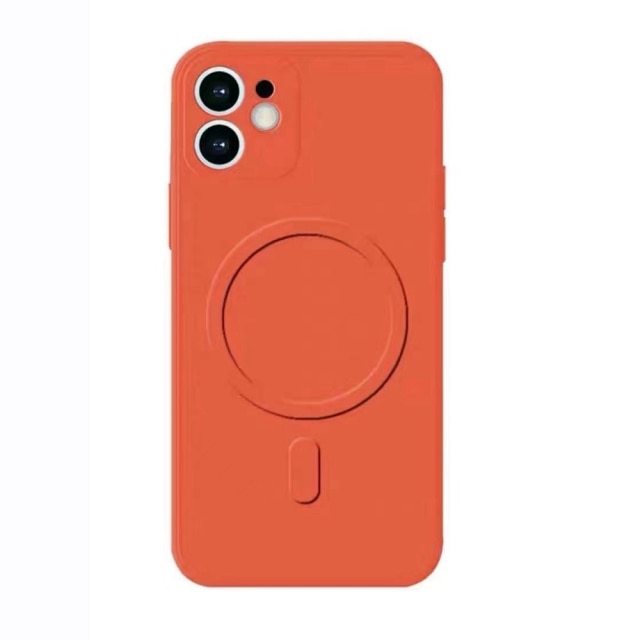 Liquid Silicone Magnetic Case for iPhone 12 Pro Max 11Pro X Xs Xr 7 8 Plus 13 Mini Wireless Charger Magsafing Magnet Back Cover freeshipping - Best iPhone Cases Accessories