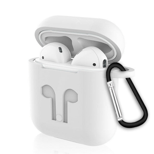 Soft Silicone Case For Airpods For Air Pods Shockproof Earphone Protective Cover for airpods pro 1 2 Case Headset Accessories freeshipping - Best iPhone Cases Accessories