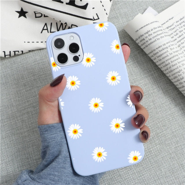Soft TPU Phone Case For iPhone 13 12 Pro mini XS Max XR 7 8 6 6S Plus SE 2 Cactus Flower Cover For iPhone 11 Pro Shell Fundas freeshipping - Best iPhone Cases Accessories