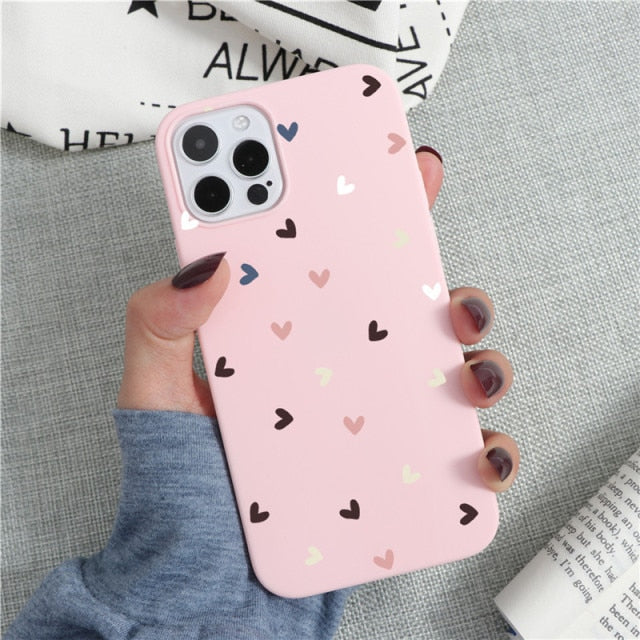 Soft TPU Phone Case For iPhone 13 12 Pro mini XS Max XR 7 8 6 6S Plus SE 2 Cactus Flower Cover For iPhone 11 Pro Shell Fundas freeshipping - Best iPhone Cases Accessories