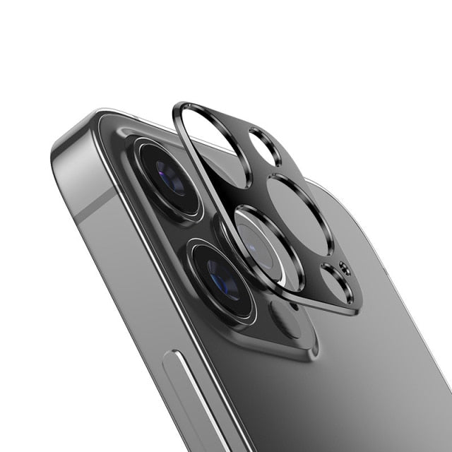 For iPhone 13 12 Pro Max Mini Camera Lens Protective Ring Case Back Protector For iPhone12 Metal Alloy Cover Phone Accessories freeshipping - Best iPhone Cases Accessories