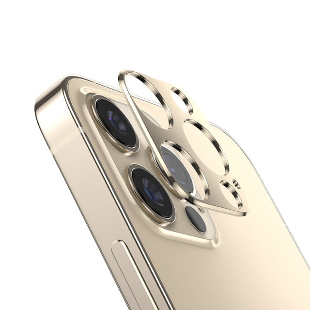 For iPhone 13 12 Pro Max Mini Camera Lens Protective Ring Case Back Protector For iPhone12 Metal Alloy Cover Phone Accessories freeshipping - Best iPhone Cases Accessories