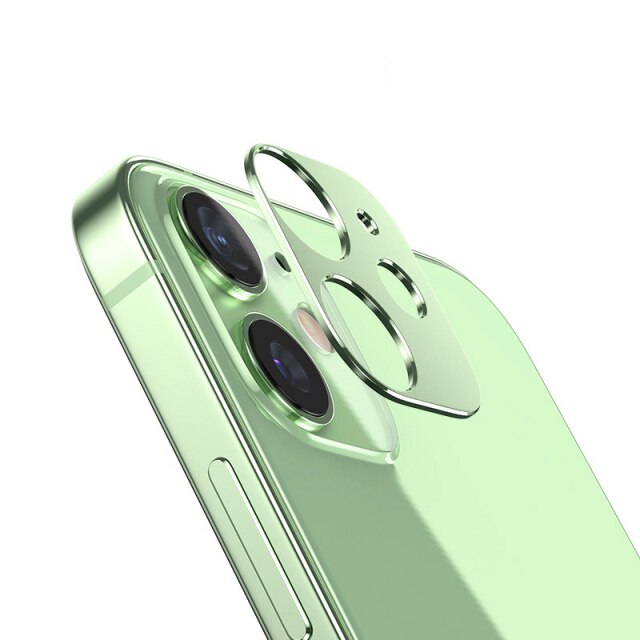 For iPhone 13 12 Pro Max Mini Camera Lens Protective Ring Case Back Protector For iPhone12 Metal Alloy Cover Phone Accessories freeshipping - Best iPhone Cases Accessories
