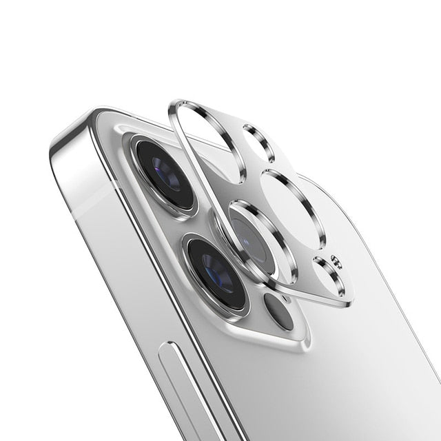 For iPhone 13 12 Pro Max Mini Camera Lens Protective Ring Case Back Protector For iPhone12 Metal Alloy Cover Phone Accessories freeshipping - Best iPhone Cases Accessories