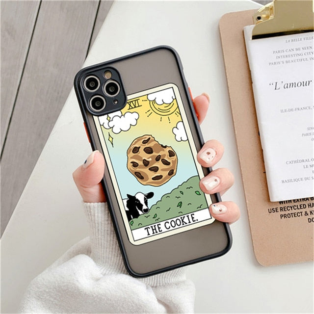 Fashion Landscape Painting Case For iPhone 11 Pro Max XS Max XR X 13 12 Mini 7 8 Plus SE2020 Matte Bumper Shockproof Clear Cover freeshipping - Best iPhone Cases Accessories