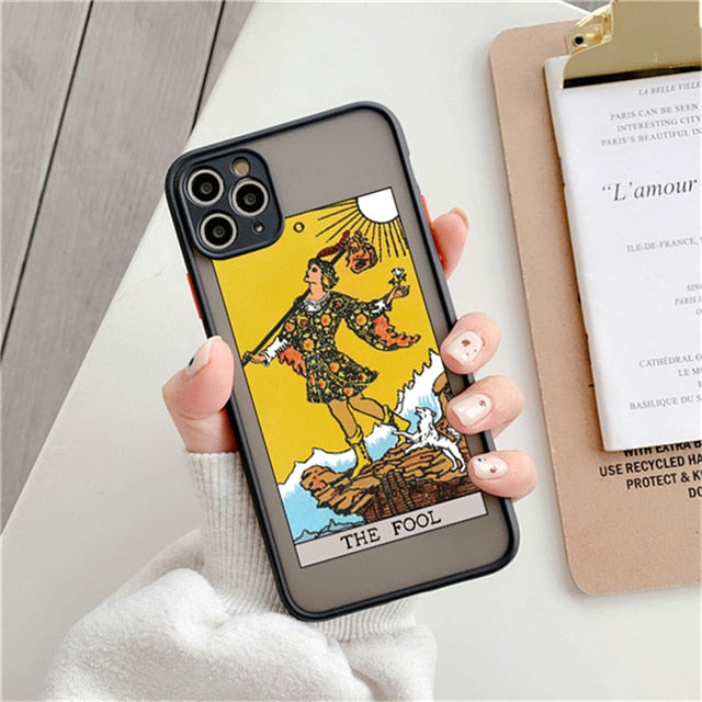 Fashion Landscape Painting Case For iPhone 11 Pro Max XS Max XR X 13 12 Mini 7 8 Plus SE2020 Matte Bumper Shockproof Clear Cover freeshipping - Best iPhone Cases Accessories