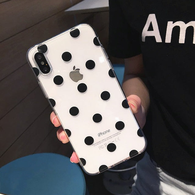 Phone Case For iPhone 13 12 11 6 6s 7 8 Plus X XR 11Pro XS Max Transparent Cute Cartoon Love Heart Soft TPU For iPhone 12 Cover freeshipping - Best iPhone Cases Accessories