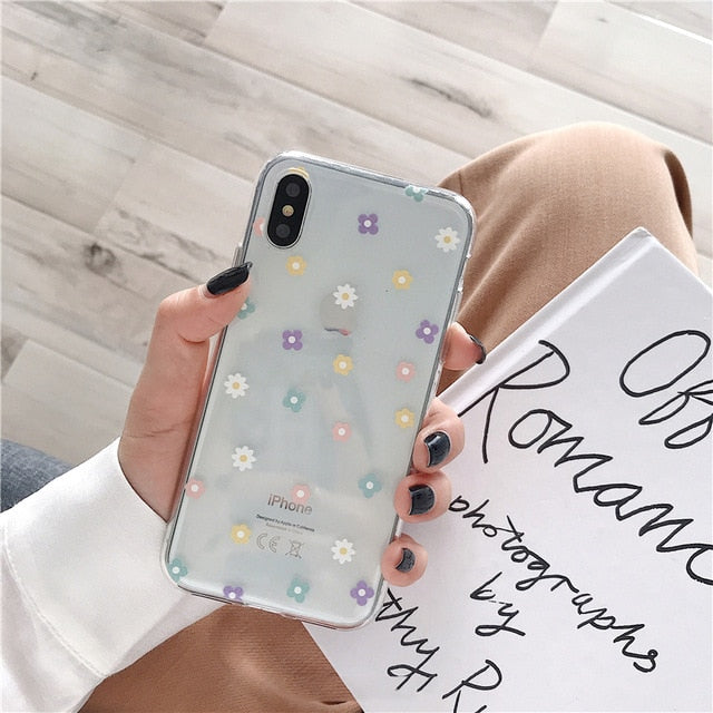 Phone Case For iPhone 13 12 11 6 6s 7 8 Plus X XR 11Pro XS Max Transparent Cute Cartoon Love Heart Soft TPU For iPhone 12 Cover freeshipping - Best iPhone Cases Accessories