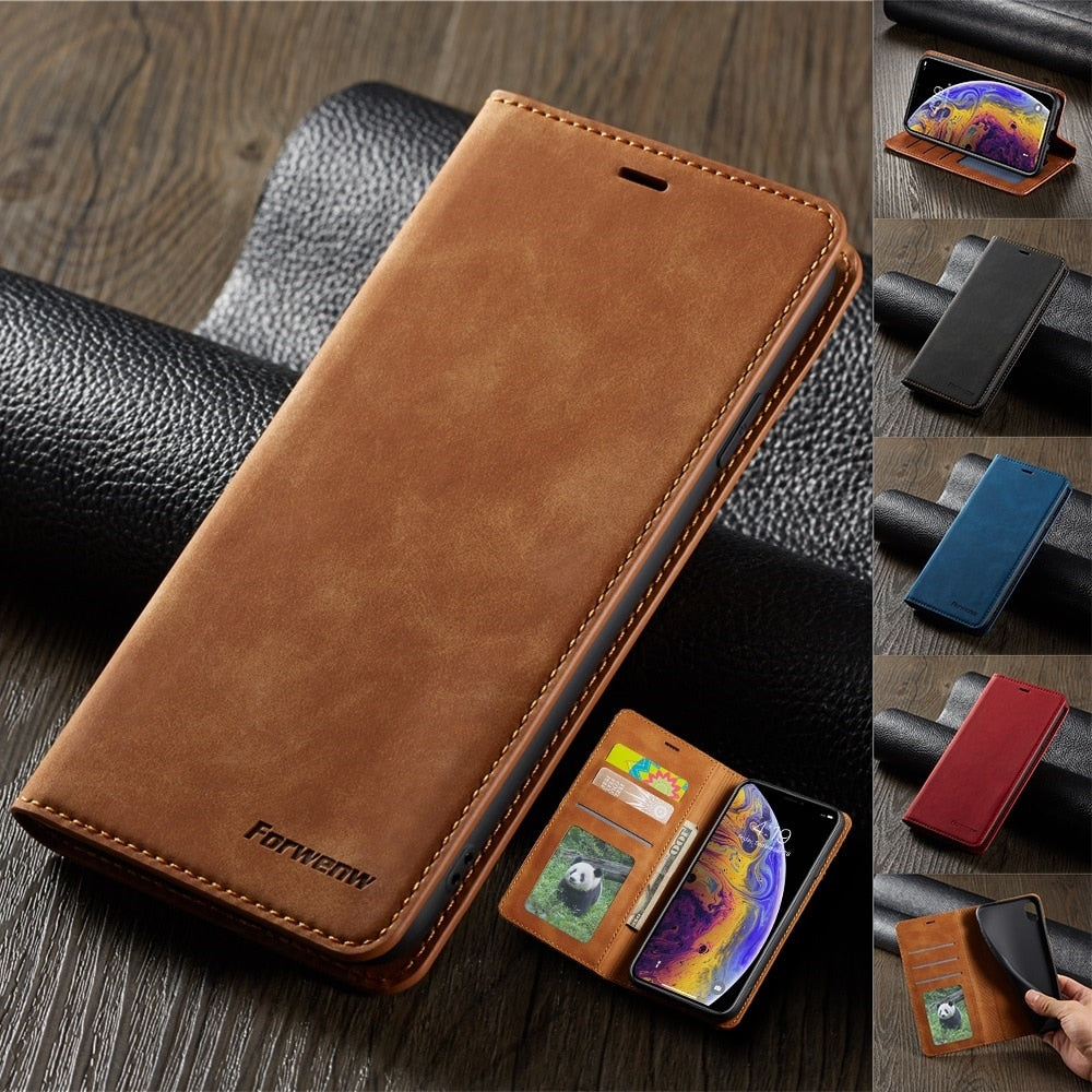 Ultra Thin Suede Leather Wallet Case for iPhone 11 12 13 Pro Max Mini XR XS 8 7 6s 6 Plus SE 2020 5S 5 Flip Cover Strong Magnet freeshipping - Best iPhone Cases Accessories