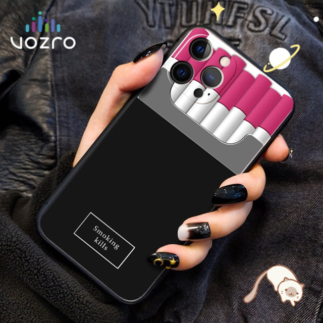 For Apple iPhone 11 12 13 Pro Max 6s 7 8 Plus XR XS SE 2020 Case For Samsung Galaxy S20 A51 71 52 72 Luxury VOGUE Silicone Cover freeshipping - Best iPhone Cases Accessories