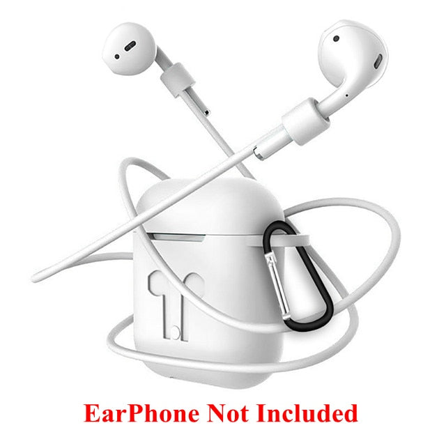 Soft Silicone Case For Airpods For Air Pods Shockproof Earphone Protective Cover for airpods pro 1 2 Case Headset Accessories freeshipping - Best iPhone Cases Accessories