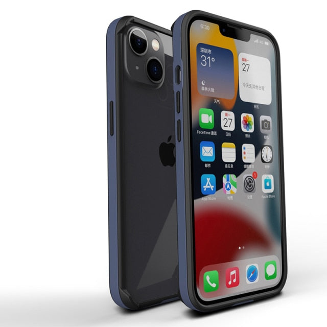Soft Slim Bumper Mini Flexible Anti-Knock Non-Slip Silicone Frame Case for iPhone freeshipping - Best iPhone Cases Accessories