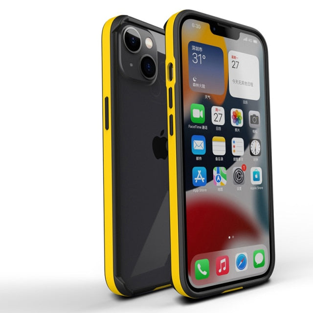 Soft Slim Bumper Mini Flexible Anti-Knock Non-Slip Silicone Frame Case for iPhone freeshipping - Best iPhone Cases Accessories