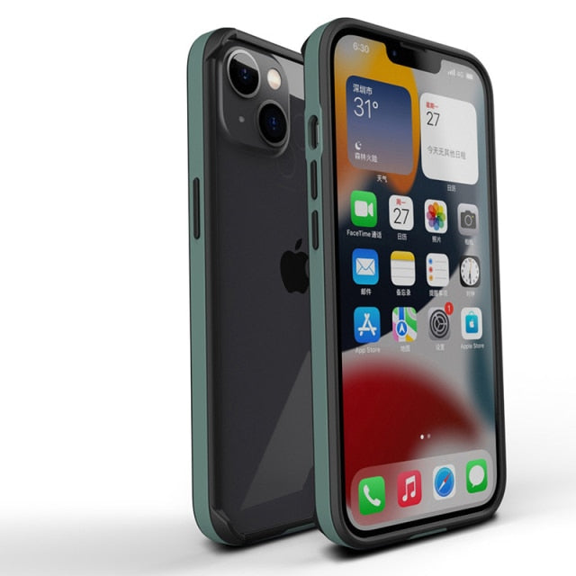 Soft Slim Bumper Mini Flexible Anti-Knock Non-Slip Silicone Frame Case for iPhone freeshipping - Best iPhone Cases Accessories