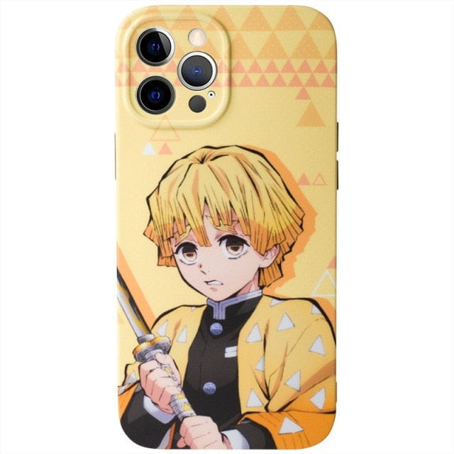Anime Demon Slayer Cartoon Phone Case For iPhone freeshipping - Best iPhone Cases Accessories