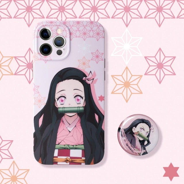 Anime Demon Slayer Cartoon Phone Case For iPhone freeshipping - Best iPhone Cases Accessories