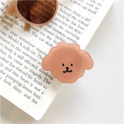 New Hot-selling Universal Cute Cartoon Foldable Mobile Phone Finger Ring Bracket Handle Airbag Bracket Accessories For iPhone freeshipping - Best iPhone Cases Accessories
